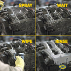 Zep Industrial Purple Cleaner and Degreaser Concentrate - 1 Gallon (Case of 4) R45810 Most Powerful Deep Cleaning Formula