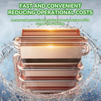 Copper Cleaner & Rust Remover & Polish - 3-in-1 Formula Action Fast-Acting Removes Rust, Oxidation and Restores Shine | Professional Grade Brass Cleaner Safe for Various Copper Products (3.8kg)