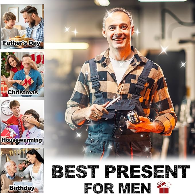 Large Power Tool Organizer Wall Mount, 52" Heavy Duty 4 Tier Garage Storage Shelf with 12 Drill Holder, Power Tool Storage Organizer Loads 480lbs for Garage Organization Warehouse Workshop