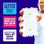 Mr. Clean Magic Eraser Sponge, Bathroom Cleaner, Soap Scum Shower & Tub Cleaner, 2 in 1 Bath, 5ct