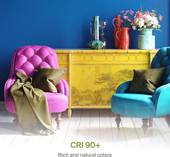 ASD 6 Pack LED Square Recessed Lighting 6 Inch, 5 CCT 2700K-5000K CRI90+, 15W 60W Eqv, Ultra Thin Dimmable Ceiling Lights with J Box, Canless Wafer Downlight, Slim Panel Light, UL Energy Star, Black