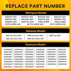 Enruier Upgrade 100112330 Water Heater Pilot Assembly, Replacement Kit for 300 301 Series, Compatible with Reliance, Whirlpool, A.O.smith, Kenmore and American Water Heaters, Replace 9007876 9007877