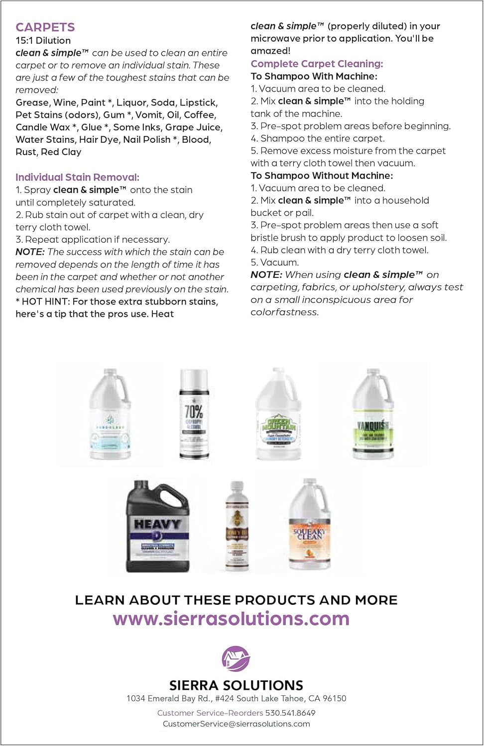 All-Purpose | Household Cleaner | clean & simple™ SUPER CLEANER concentrate (165)