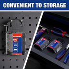 WORKPRO 200-Pack Utility Knife Blades with Dispenser, SK5 Steel Box Cutter, Standard Blades for Utility Knife Replacement