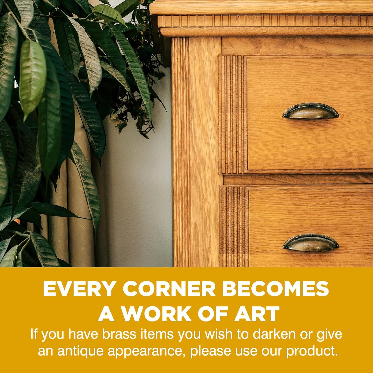 Brass Patina Solution - Brass Black Metal Finish to Blacken, Copper, Bronze Parts - Black Patina for Brass - 3.5 OZ