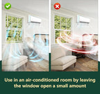 Window Security Bars Adjustable, Window Bars Security Inside Vertical, Heavy Window Ac Lock Bar with Rubber Feet for Up and Down Windows, 17-33 inch Double Hung Window Stopper -4 PCS Patented