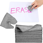 Tanlade Microfiber Cleaning Cloth 6"x6" Cleaning Rags Reasonable Kitchen Towels Microfiber Towels Cars Wash Dry Erase Cloth (Gray,30 Pcs)