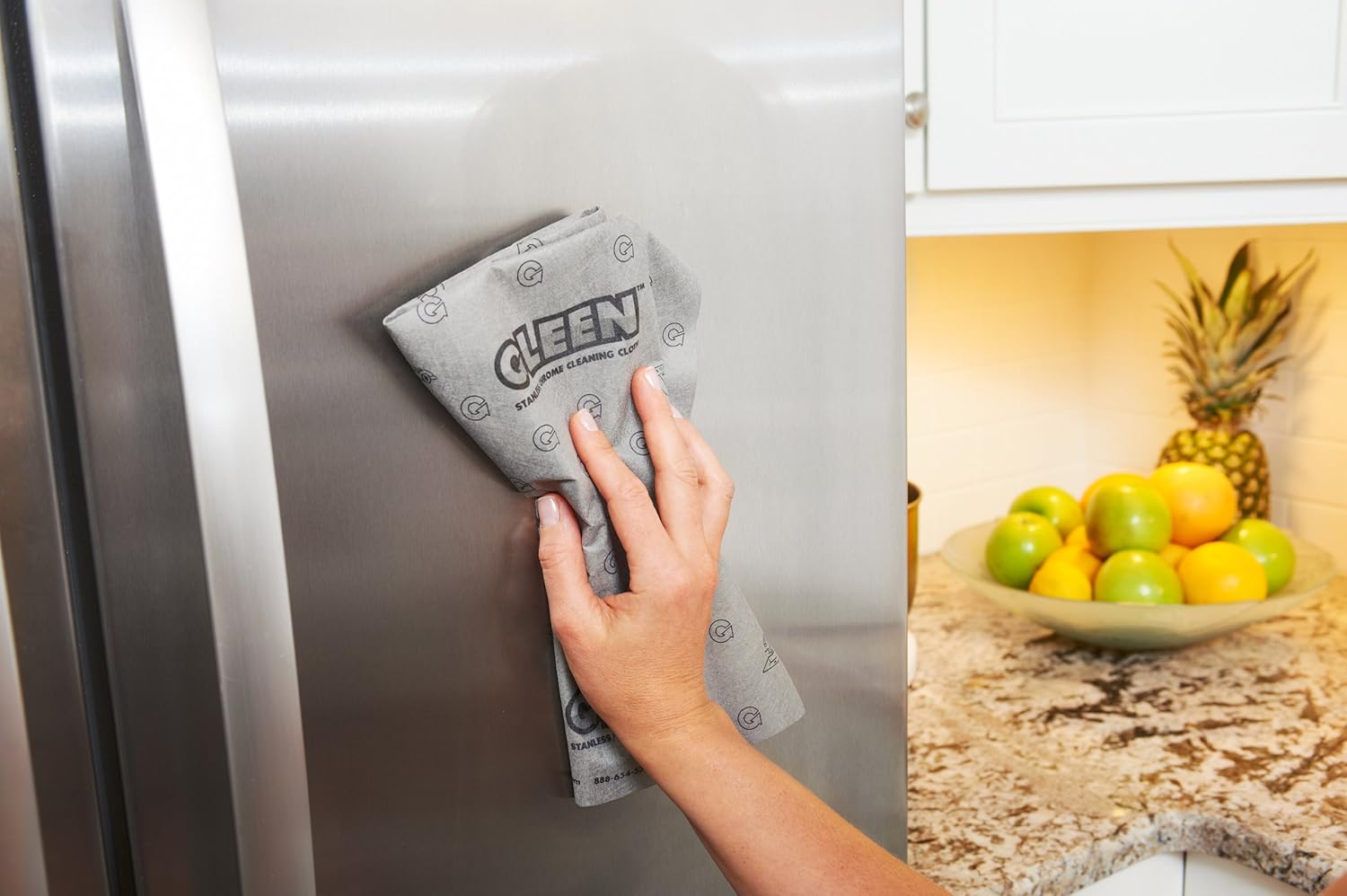 GLEEN Cleaning Cloth (3 Pack), Stainless Steel - 3840