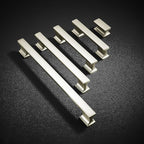 10 Pack 4-3/4 Inch Length|3-3/4 Inch(96mm) Hole Center Brushed Satin Nickel Kitchen Cabinet Handles, Cabinet Pulls Kitchen Cabinet Hardware, Cupboard Pulls, Drawer Handles