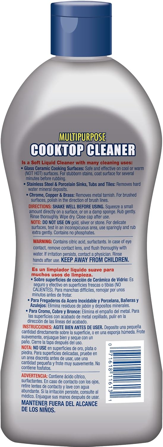 Bar Keepers Friend Cooktop Cleaner - 13oz