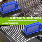 5 Pack Electric Cleaning Brush Pad Kitchen Bathroom Household Cleaning Pad Swimming Pool Wall Cleaning Brush Heavy Duty Griddle Scrubber Scouring Pad and 1 Pack Handle kit(Black)