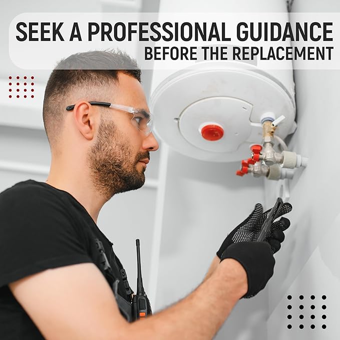 Water Heater Pilot Assembly, 24'' Pilot Thermocouple for Gas Water Heaters, Fits Desa, NR, Sears, Remington, Reddy, All-Pro, Universal