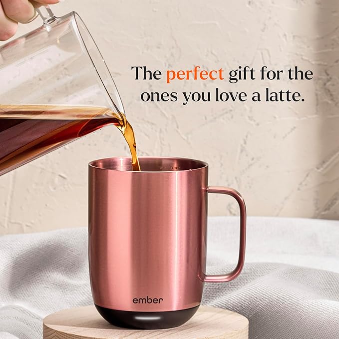 Ember Mug² Temperature Control Smart Mug 14oz - Rose Gold