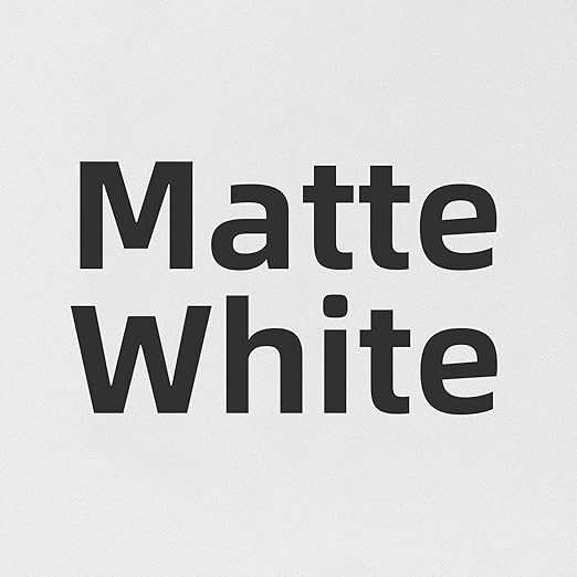 ThunderWay Matte White Single-Pole Decorator Wall Light Switch, Decorative Paddle Rocker Switch Replacement, 15A 120/277V, UL Listed for Residential Grade Applications, 20 Pack