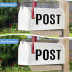 420 PCS 42 Sheets Letter Stickers Big Font Mailbox Numbers and Letters Self Adhesive Vinyl Waterproof Alphabet Number Stickers for Mailbox House Address, Cars, Poster, Business Decor (5 Inch,Black)