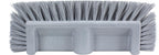 SPARTA Multi-Level Tile Scrub Brush 12" Wide Brush Head, Heavy-Duty Tile Cleaning Brush with End Bristles for Commercial Tiles, Tubs and Floor, Plastic, 12 Inches, Gray