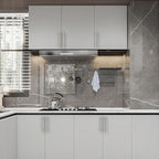 Asidrama 10 Pack 5 Inch(128mm) Gold and Brushed Satin Nickel Kitchen Cabinet Handles, Cabinet Pulls Kitchen Cabinet Hardware Cupboard Handles Drawer Pulls