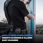 OX Tools OX-P503412 48-inch TUFF Level with Shock Resistant End Caps – Single Solid Piece Box Level Body to Keep Mud Out & Reinforced Vials 4 foot level Contractor Grade Aluminum Box Level