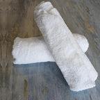 Premium White Terry Cloth Rags (600 lbs. Pallet 120x5 Bag) Super Absorbent Cotton Towel Cleaning Rags for Garage, Industrial Use & Housekeeping