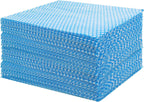 GUYUANGLO Disposable Dish Cloths Heavy Duty Disposable Cleaning Towels and Dish Cloths Dish Rags for Kitchen,13.78 x 15.75 inches- 50 Counts/Pack,Blue