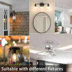 TJOY 24 Pack A19 Vintage LED Edison Bulbs, Dimmable, 60W Equivalent, High Brightness 2700K Warm White, 8W E26 Standard Base, 800 Lumens, CRI80+, Clear Glass Filament Bulb for Home, Farmhouse