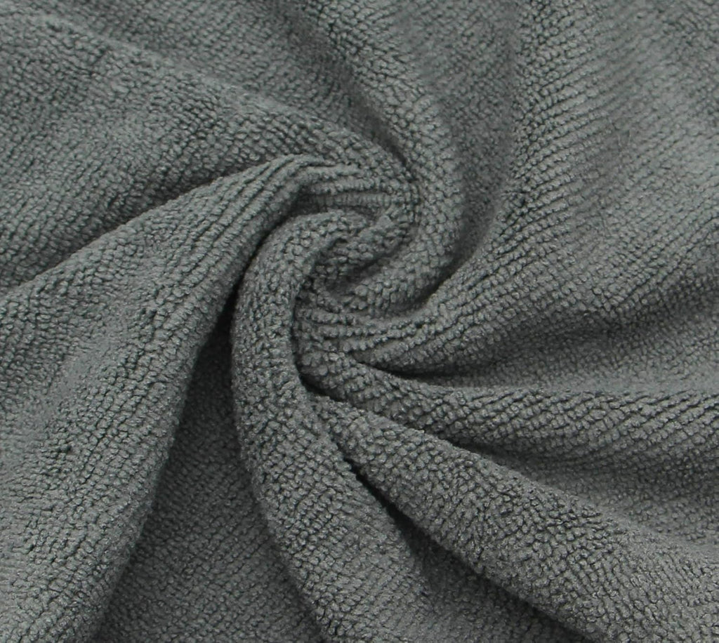 Microfiber Dish Cloths Ultra Absorbent Kitchen Dish Rags for Washing Dishes Fast Drying Cleaning Cloth 12InchX12Inch 10 Pack Gray