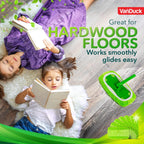 VanDuck Reusable Mop Pads Compatible with Swiffer Sweeper (6-Pack) - Washable Microfiber Mop Pads for Wet & Dry Use - All Purpose Floor Mopping and Cleaning Product