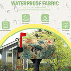 Sea Turtle Mailbox Cover Oversized Summer Nautical Mailbox Covers Magnetic Large Size 25.5x21 Inch Ocean Coral Mail Box Wraps Coastal Post Letter Box Decor