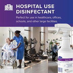 Oxivir Diversey 4277285 Tb Liquid Disinfectant Cleaner, Hospital Grade Accelerated Hydrogen Peroxide AHP, Ready-to-Use, 32-Ounce (Pack of 12 Capped Bottles + 1 Reusable Spray Nozzle)
