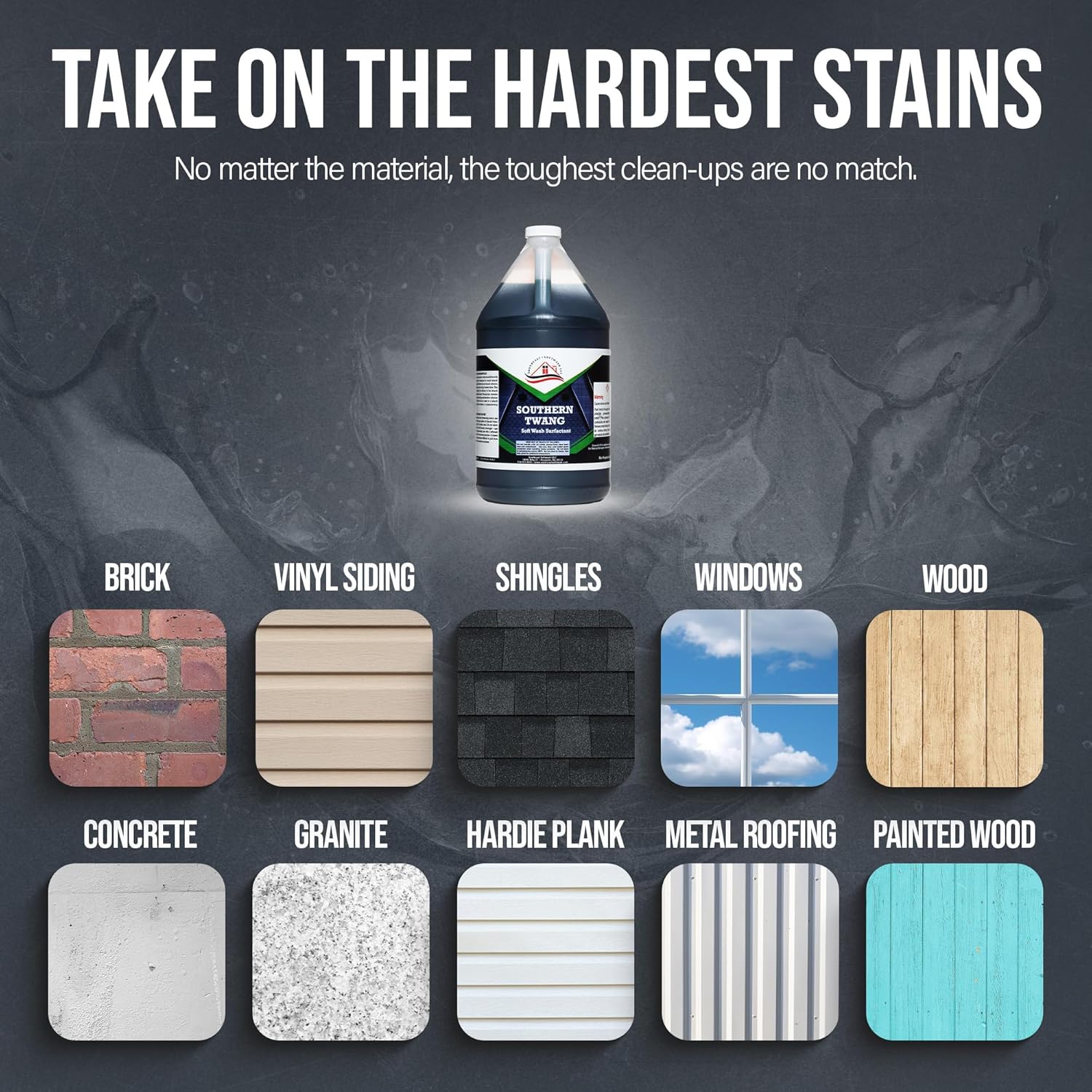 Southeast Softwash Southern Twang | Soft Wash Surfactant - Apple Scented 1 Gallon Jug