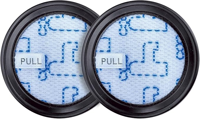 WORX 2 Pack Vacuum Filter Replacement Parts Compatible WX038L