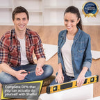 Smart Level 24 Inch Digital Level: Blending Accuracy And Practicality - Electronic Level Tool, Master Precision, With Batteries & Case