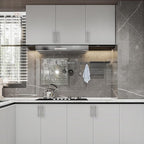 Asidrama 10 Pack 3 Inch(76mm) Brushed Satin Nickel Kitchen Cabinet Handles, Cabinet Pulls Kitchen Cabinet Hardware Cupboard Handles Drawer Pulls