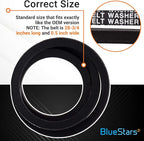 BlueStars Ultra Durable 27001006 Washer Drive Belt - Compatible with Amana Maytag Speed Queen Washers - Replaces 38174 WP27001006 40053601 40053606 PS11740577