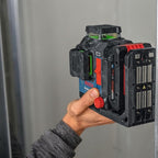 BOSCH GLL330-80CGL 18V 360º Connected Green-Beam Three-Plane Leveling and Alignment Laser with 4 Ah Battery - Versatile, High-Visibility Laser with Bluetooth Connectivity and Smart Pendulum System