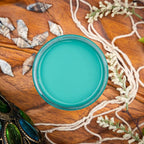 Dixie Belle Paint Company Chalk Finish Furniture Paint - Mermaid Tail (8oz) - Matte Aqua Green Chic Chalk Mineral DIY Furniture Paint