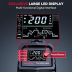 ARCCAPTAIN TIG Welder AC/DC 200Amp with Pulse, Aluminum TIG Welder 110V/220V TIG Welder with Square/Triangular Wave/Stick/MMA/Spot 7 in 1 MultiProcess Welding Machine