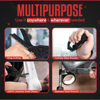 Heavy Duty 6 in 1 Multipurpose Emergency Trauma Shears Scissors with Holster, Outdoor Camping Rescue Tools with Glass Breaker, Strap Cutter Stainless Steel Foldable Scissors Pliers