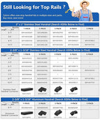 36" Expandable 16-20FT Black T304 Cable Railing Post Kit, Complete Cable Railing System with 5 Stair Posts, 216ft 1/8" Wire Rope(No Handrail), Adjustable Length Easy DIY for 25-35°Stairway