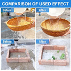 Polyurethane Waterproof Coating, Transparent Waterproof Sealant, 12 OZ Invisible Waterproofs Agent for Basement, Roof, Tile, Concrete, Cement