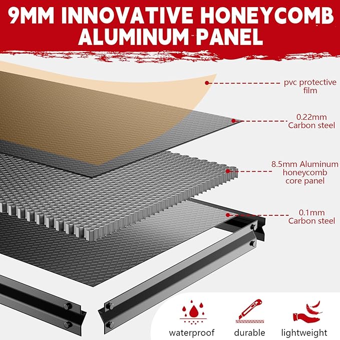 Heavy Duty Garage Shelving, 5-Tier Storage Rack 3000LBS Capacity 48" W x 72" H x 24" D, Adjustable Storage Shelves, Boltless Assembly Shelving Unit for Workshop, Basement & Garage Organizer