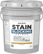Evolve Ultimate Pro Stain Blocking Primer: Quick-Dry, Low Odor, Superior Stain-Blocking Primer (5 Gallon)
