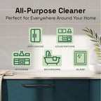 Clean Republic All-Purpose Cleaner, Daily Use Cleaning Spray for Kitchens, Bathrooms, and More, 32 Fluid Ounce Bottle, 2-Pack