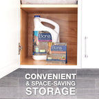 Bona Hardwood Floor Cleaner Concentrate, Cedar Wood Scent, 1 fl oz, Pack of 4 (Makes 128 fl oz) - Residue-Free Floor Cleaning Concentrate Spray Mop and Spray Bottle Refill - For Wood Floors