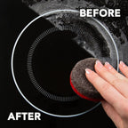 Weiman Cooktop Cleaner Paste, Easily Remove Burned-On Food, Grease and Watermarks, Leaving Your Glass Cook Top Sparkling