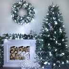 Meconard C7 Led Replacement Christmas Light Bulbs, C7 Shatterproof Led Bulbs for Christmas Indoor Outdoor String Lights, E12 Candelabra Base, Commercial Grade Holiday Bulbs, Cool White, 25 Pack