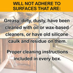 InstaTrim New & Improved Self-Adhesive Caulk Trim, 1/2" x 10', 2-Pack, Flexible, Waterproof, Stain Resistant for Bathroom, Floors, Walls, DIY Project, White