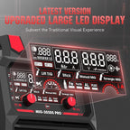 YESWELDER MIG-205DS PRO MIG Welder, 200Amp 110/220V Dual Voltage MIG Welding Machine, 5 in 1 Gas MIG/Flux Core MIG/Spool Gun MIG/Lift TIG/Stick Multiprocess Aluminum MIG Welder, Spool Gun Compatible