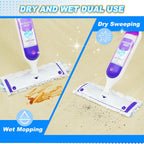 20 Pack Disposable Mop Pads for Power-Mop Multi-Surface Floor Mop, Floor Cleaning Replacement Mopping Pads Refills