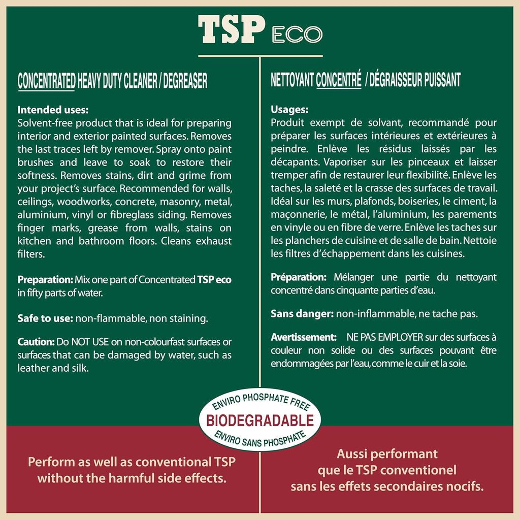 SamaN TSP Eco – Heavy Duty Cleanser and Degreaser (28 oz Ready-to-Use 44108)